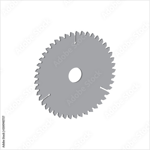 Circular Saw Disk Icon Design