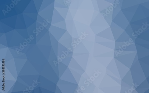 Fototapeta Naklejka Na Ścianę i Meble -  Light BLUE vector blurry triangle pattern.