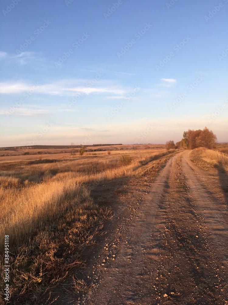 road in the desert