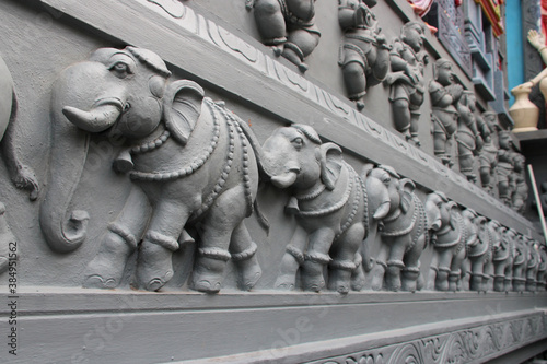 hindu temple (sri senpaga vinayagar) in singapore  photo