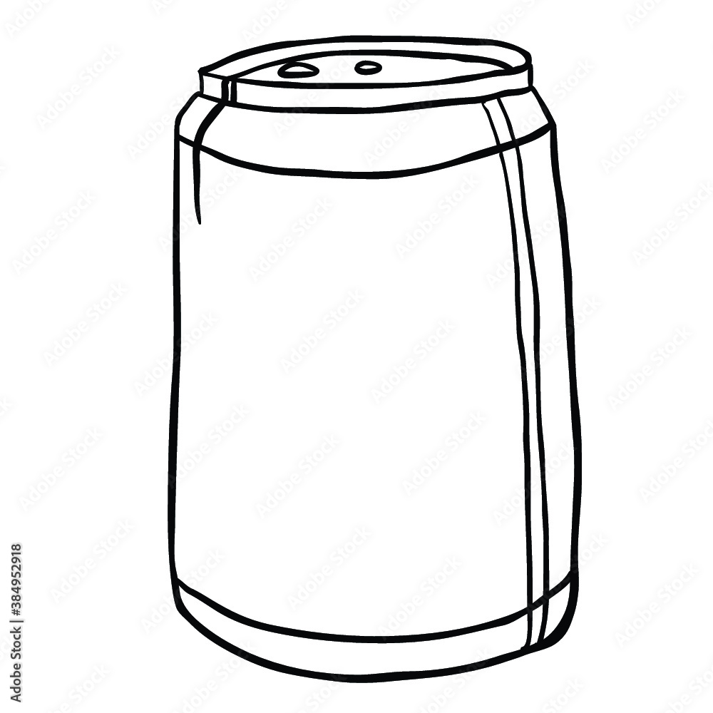 illustration of a can illustration of a can