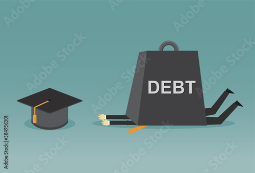 Under education debt burden