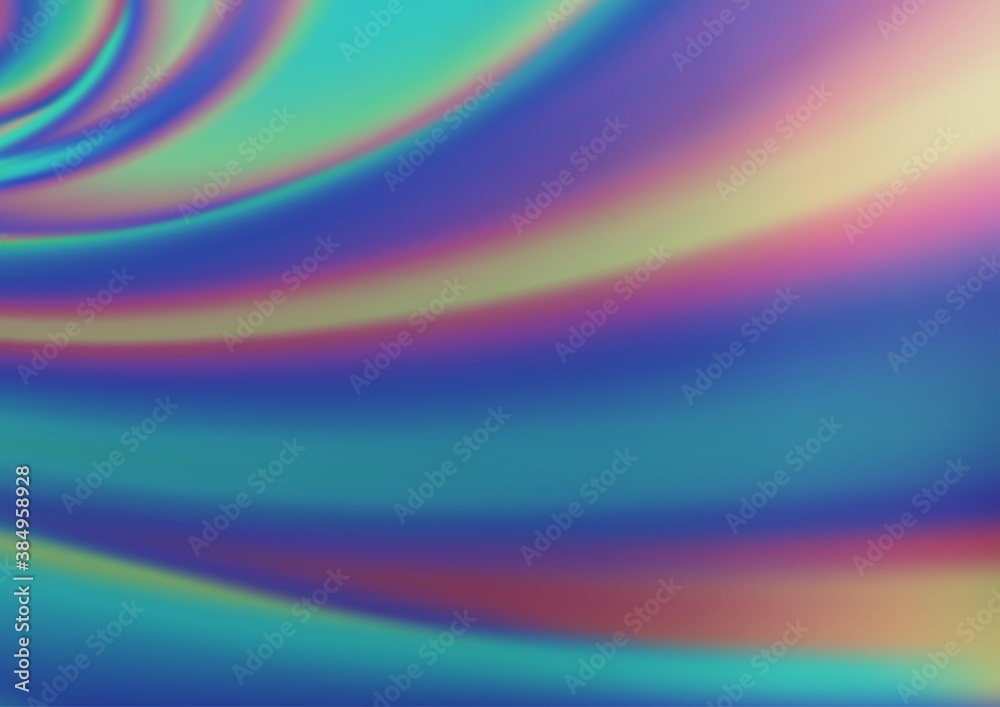 Obraz premium Light BLUE vector abstract bright template.