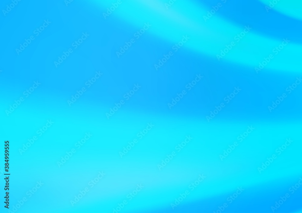 Light BLUE vector blurred bright template.