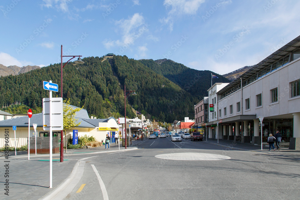 Camp Street - Set against the dramatic Southern Alps Queenstown is renowned for adventure sports and the region’s vineyards and historic mining towns.