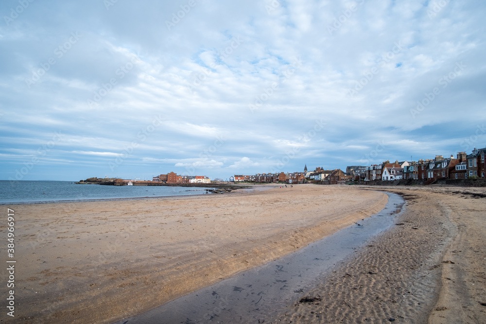 North Berwick, a seaside town and former royal burgh in East Lothian, Scotland