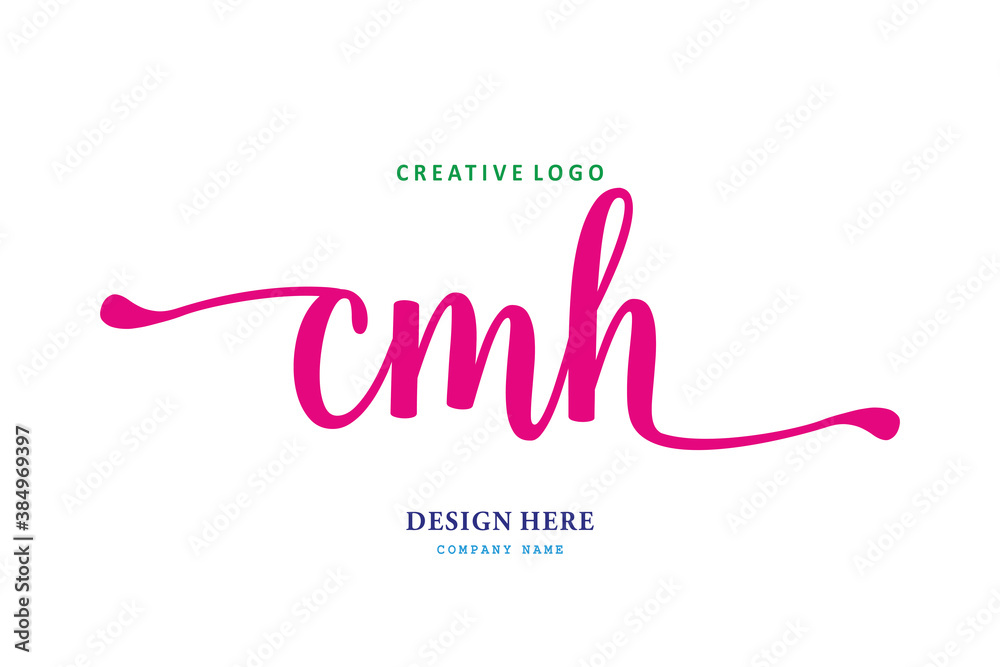simple CMH letter arrangement logo is easy to understand, simple and authoritative simple CMH letter arrangement logo is easy to understand, simple and authoritative