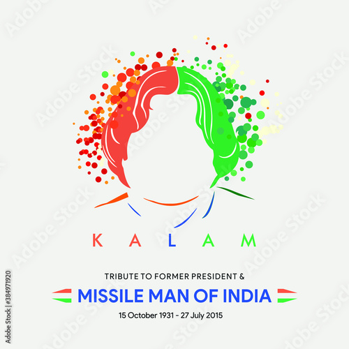 Missile man of India, A. P. J. ABDUL KALAM