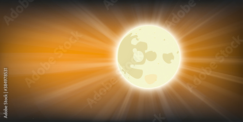 Moon Sunbeam Header