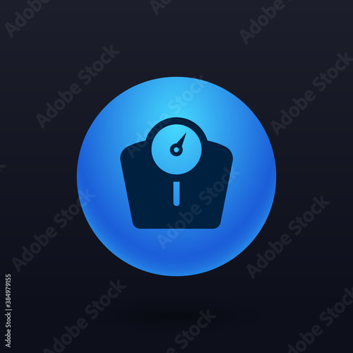 Weight Scale - Button