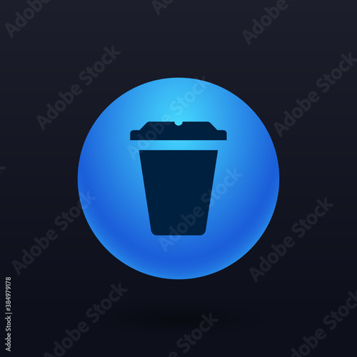 Disposable Cup - Button