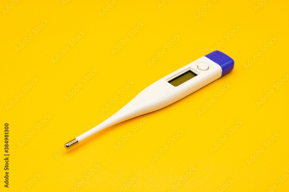 A picture of Digital Thermometer with selective focus A picture of Digital Thermometer with selective focus