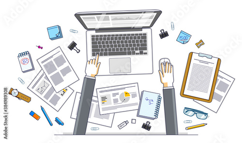 Business analysis, office w...