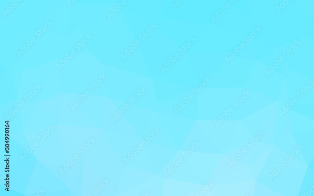 Light BLUE vector abstract mosaic background. Light BLUE vector abstract mosaic background.