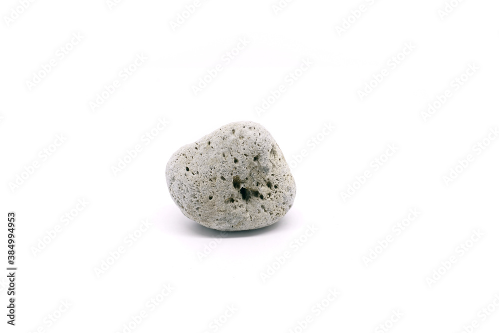Fototapeta premium Pumice stone.Pumice stone isolated on white background.