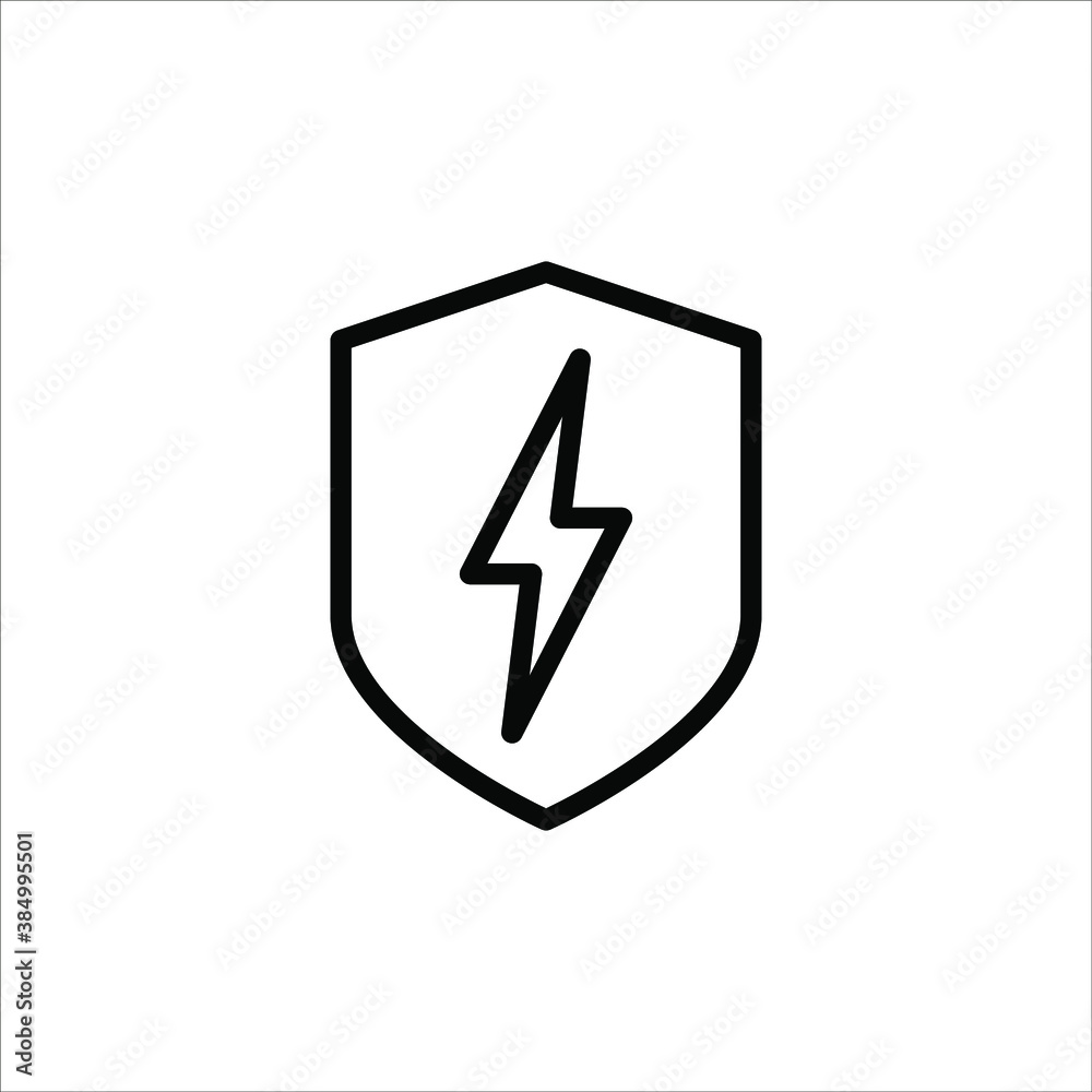 protective icon, shield icon on a white background protective icon, shield icon on a white background