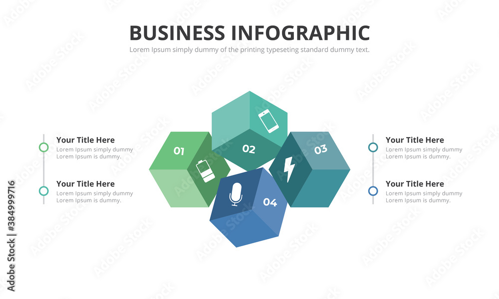 Infographic box with 4 step design style up options elements, vector template Infographic box with 4 step design style up options elements, vector template