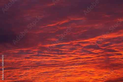 夕焼け雲