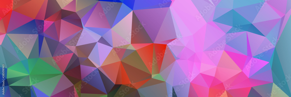 Fototapeta premium Abstract Color Polygon Background Design, Abstract Geometric Origami Style With Gradient. Presentation,Website, Backdrop, Cover,Banner,Pattern Template