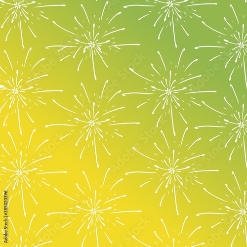 
bright colored background with festive flares of sparks stars