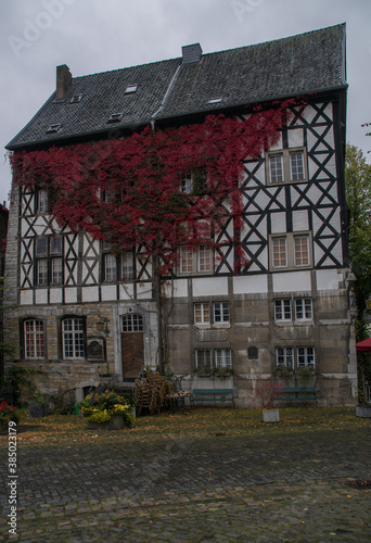 Fototapeta Naklejka Na Ścianę i Meble -  German village Korneliemuenster in the region Eifel
