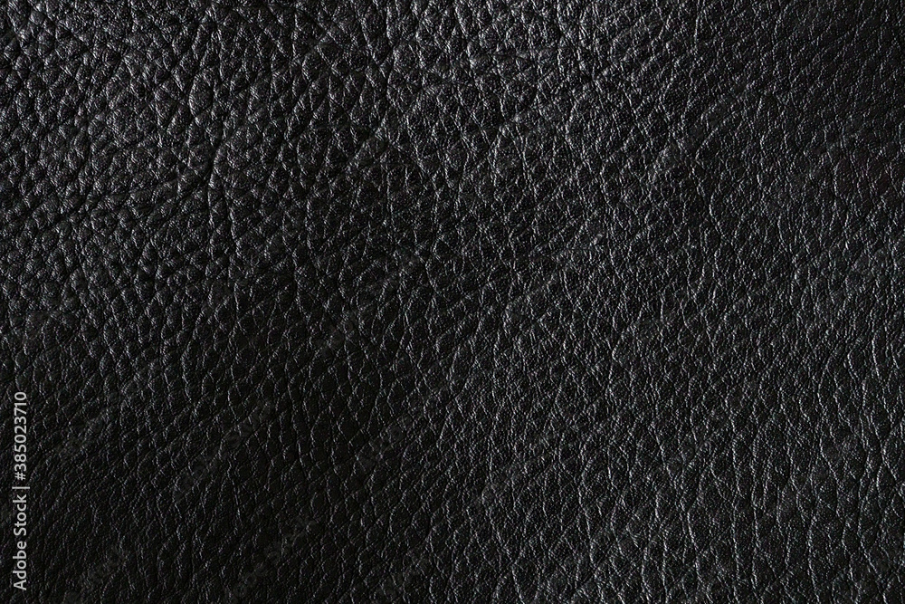 Black leather texture. Black leather with a pattern for design. Black background Black leather texture. Black leather with a pattern for design. Black background