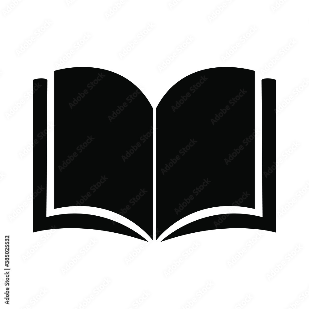 book icon on a white background, vector illustration book icon on a white background, vector illustration