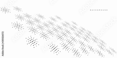 Abstract geometric technological background. Vector creative design.