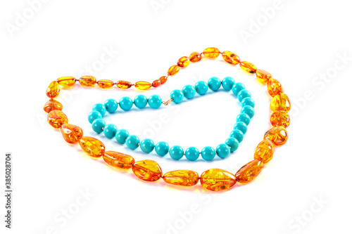 very beautiful and always fashionable beads made of natural stone