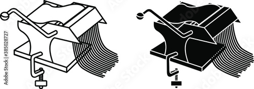 Pasta Maker icon , vector