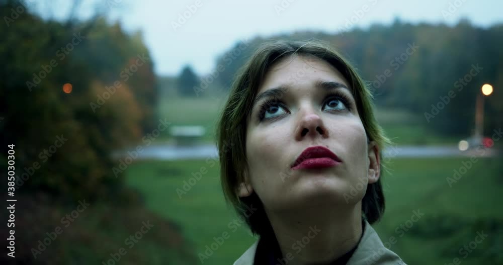 cinematic portrait of a brooding woman with big eyes summed up in the style of the french new wave cinematic portrait of a brooding woman with big eyes summed up in the style of the french new wave