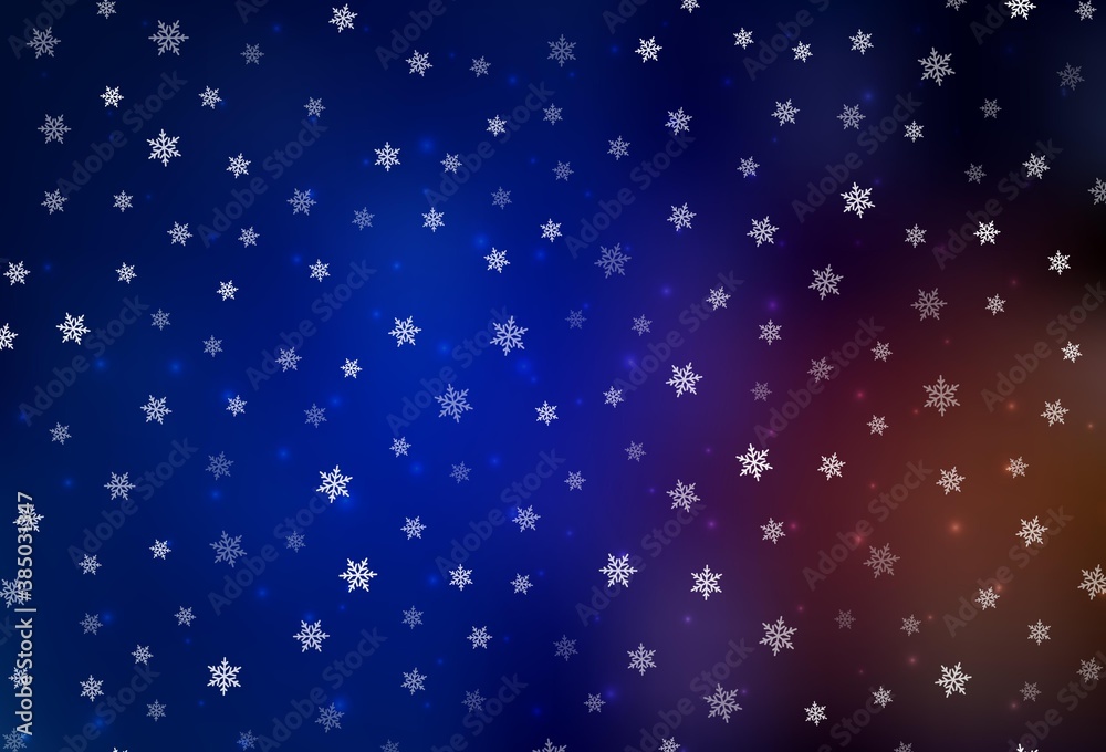 Dark Blue, Red vector layout in New Year style. Dark Blue, Red vector layout in New Year style.