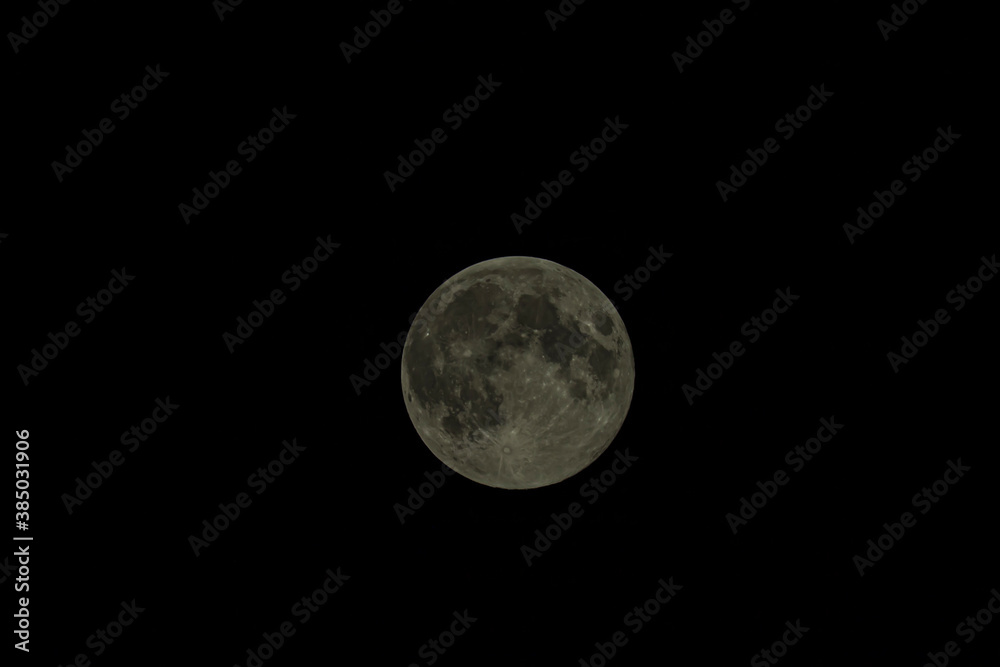 Close up picture of the shiny full moon Close up picture of the shiny full moon