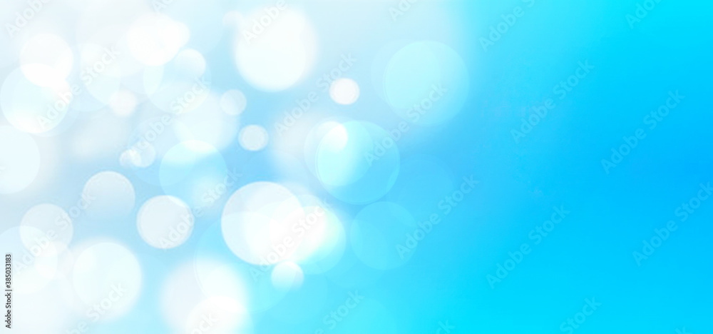 Abstract blur blue background concept,holiday bokeh wallpaper