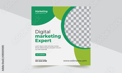 Social media Post Design Template, Social media Post Design 