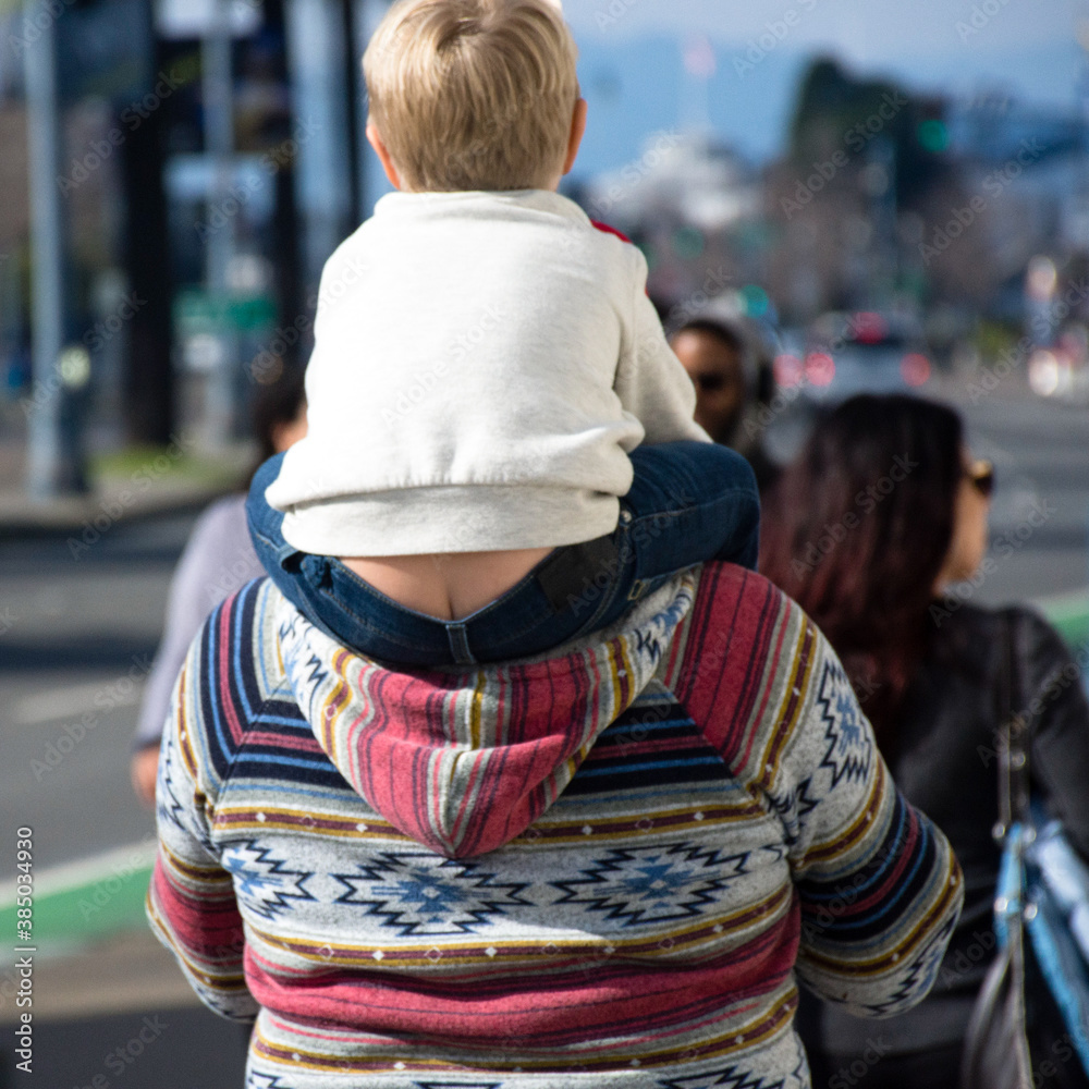 Φωτογραφία San Francisco, CA/USA - 2/1/2020: City of San Francisco, Embarcardero, Fisherman