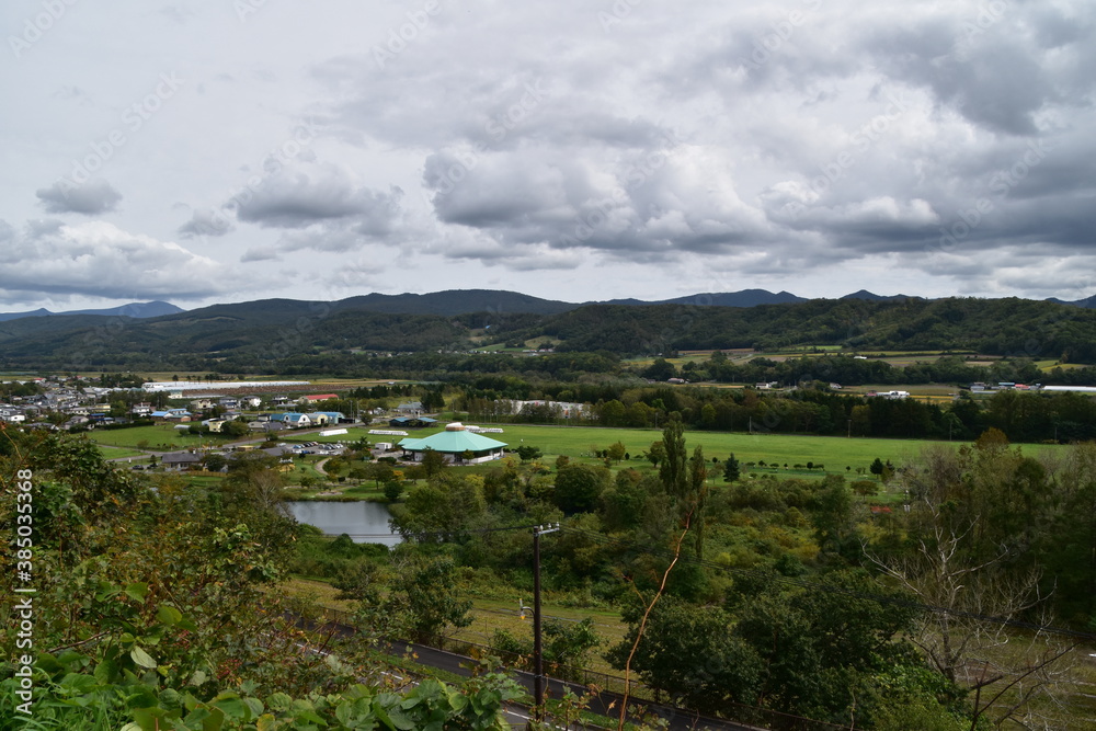 The view of Toya in Hokkaido, Japan The view of Toya in Hokkaido, Japan