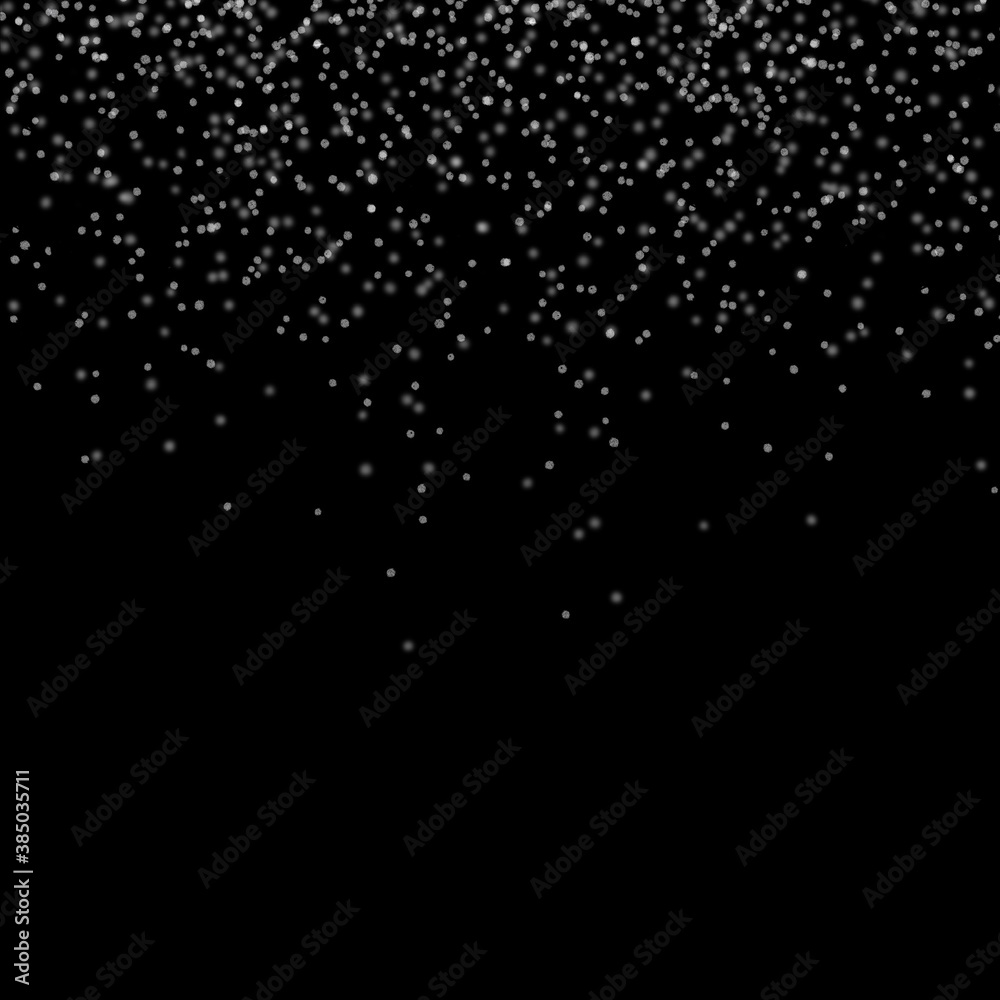 falling snowflakes on black falling snowflakes on black