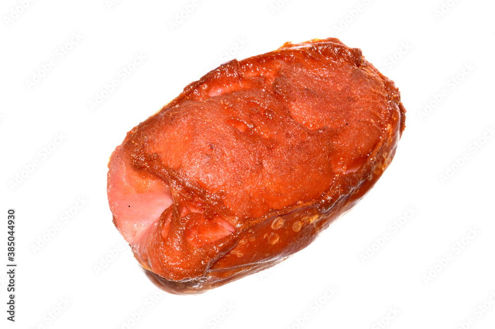sausage isolated on white background sausage isolated on white background