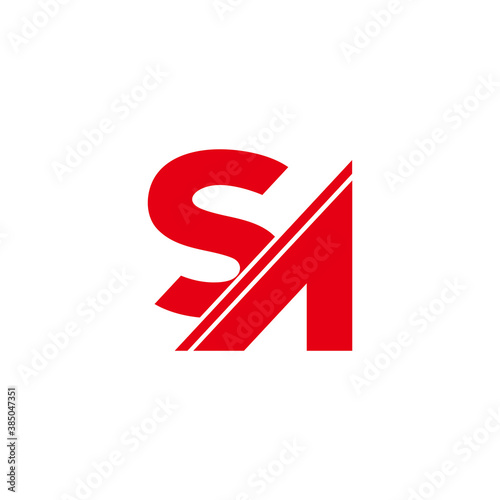 letter sa motion arrow up geometric logo vector Free Download letter sa motion arrow up geometric logo vector - GFXLoad