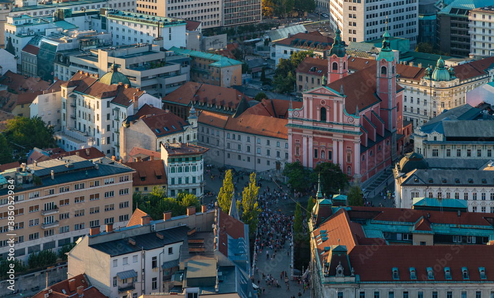Fototapeta premium Prešeren Square