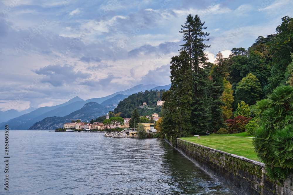 Fototapeta premium Village of Bellagio on Lake Como