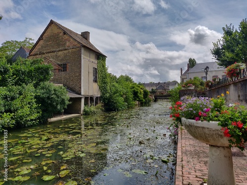old house in the village