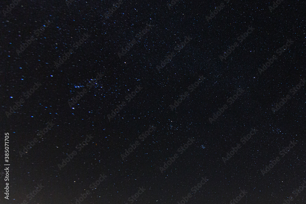 Obraz premium Picture of cloudless starry sky at nighttime at northern hemisphere