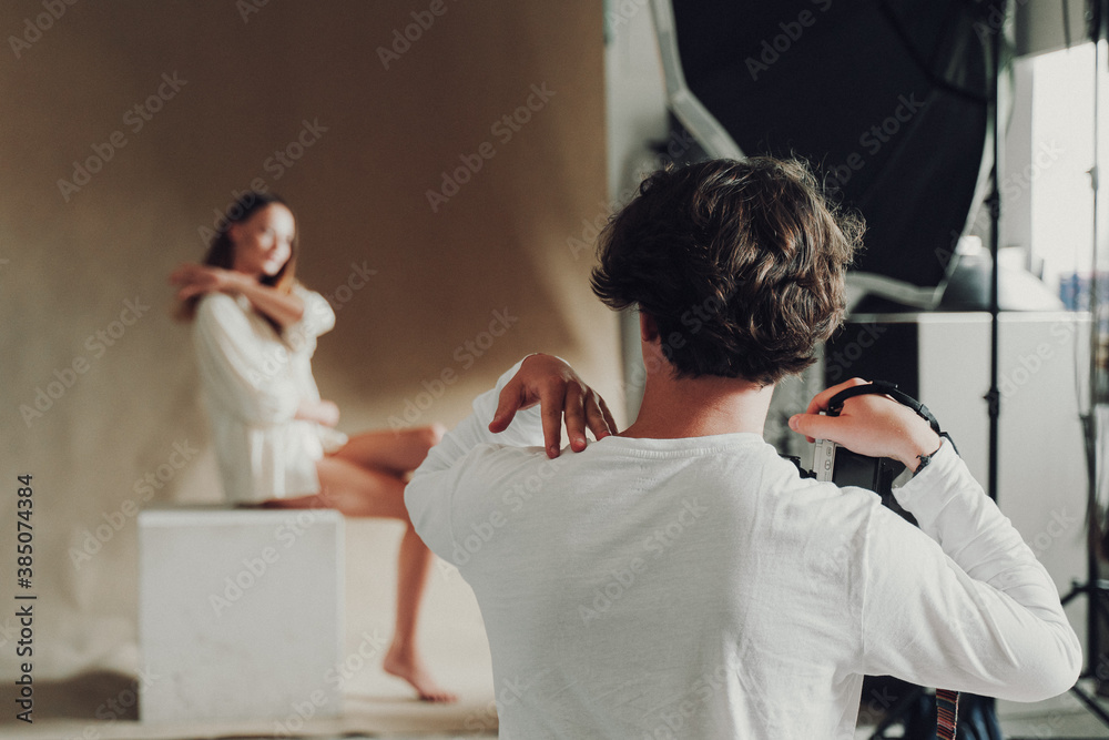 Fototapeta premium Praca w studio