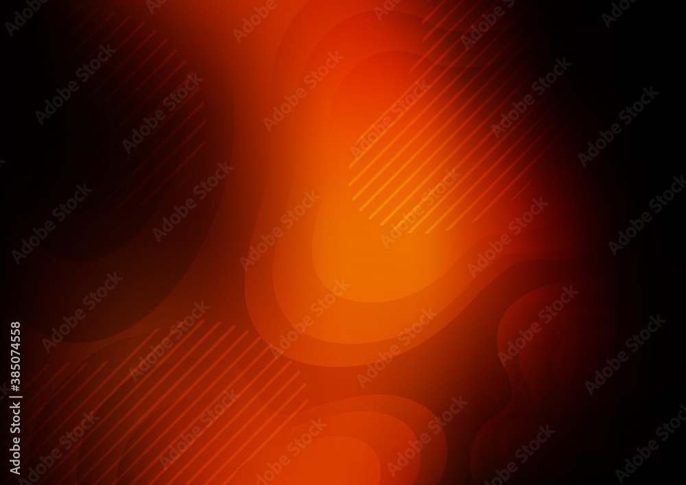 Dark Yellow, Orange vector background with straight lines. Dark Yellow, Orange vector background with straight lines.