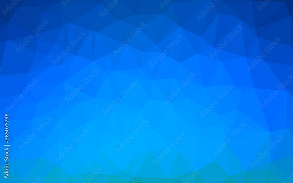 Light BLUE vector abstract mosaic background. Light BLUE vector abstract mosaic background.