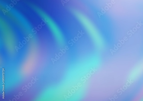 Light BLUE vector modern bokeh pattern.