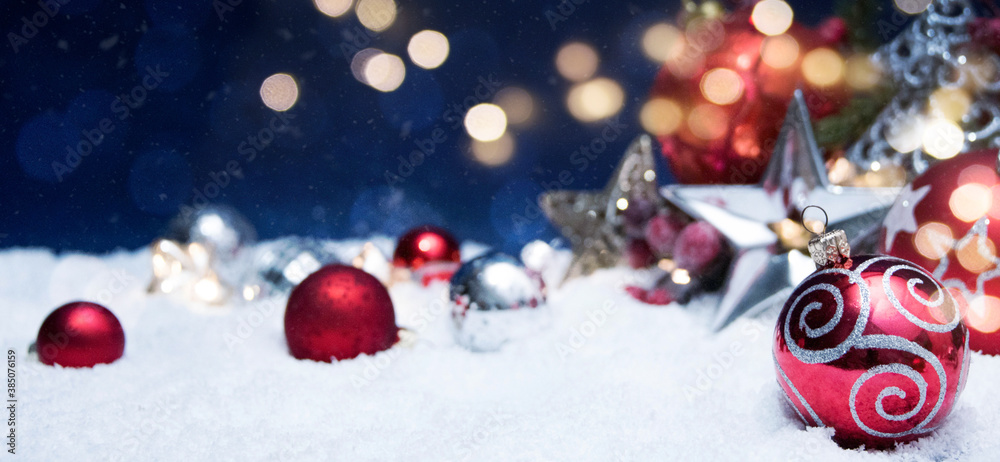 Merry Christmas and Happy New Year, Holidays greeting card with blurred bokeh background Merry Christmas and Happy New Year, Holidays greeting card with blurred bokeh background