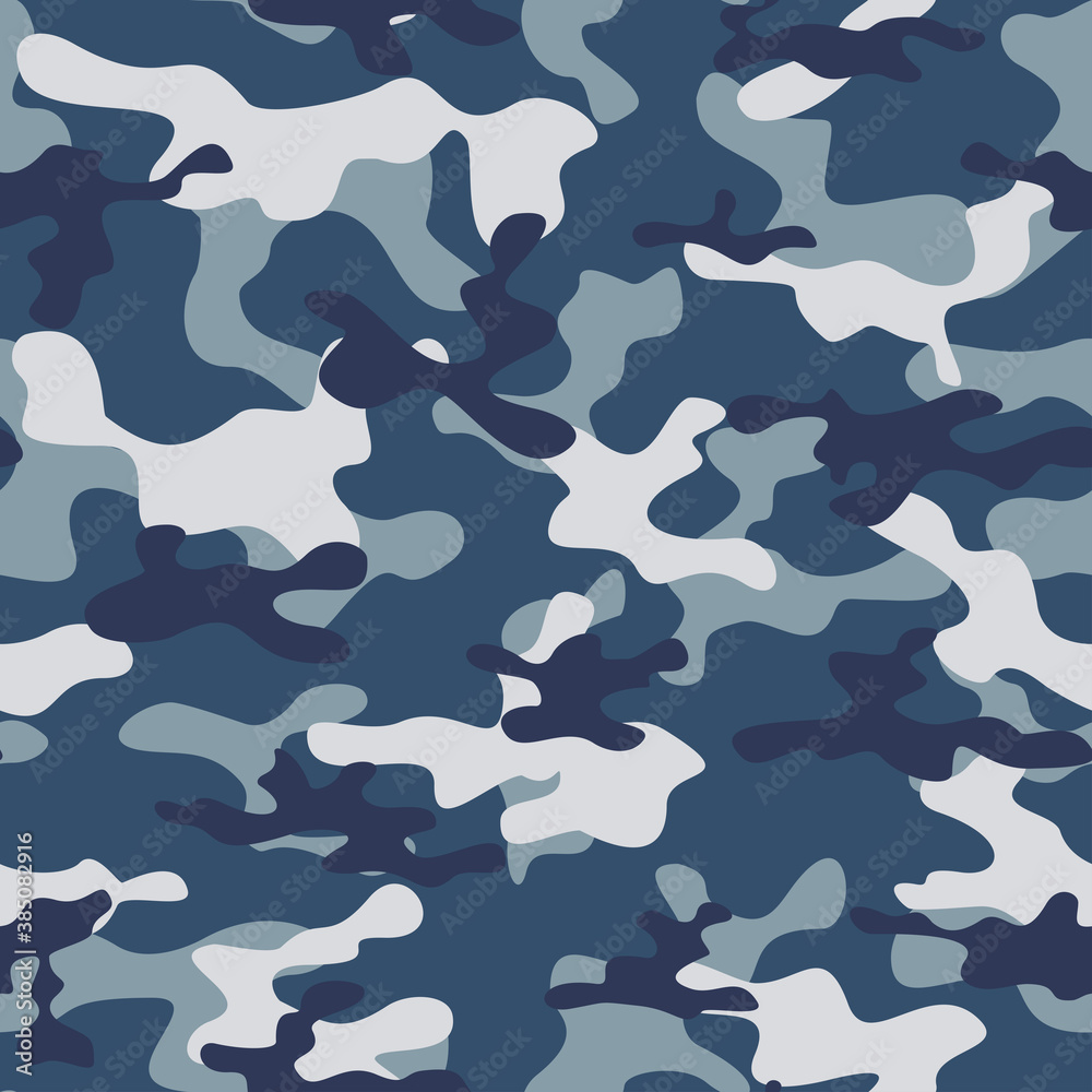 Blue army camouflage vector background military template stylish
Blue army camouflage vector background military template stylish